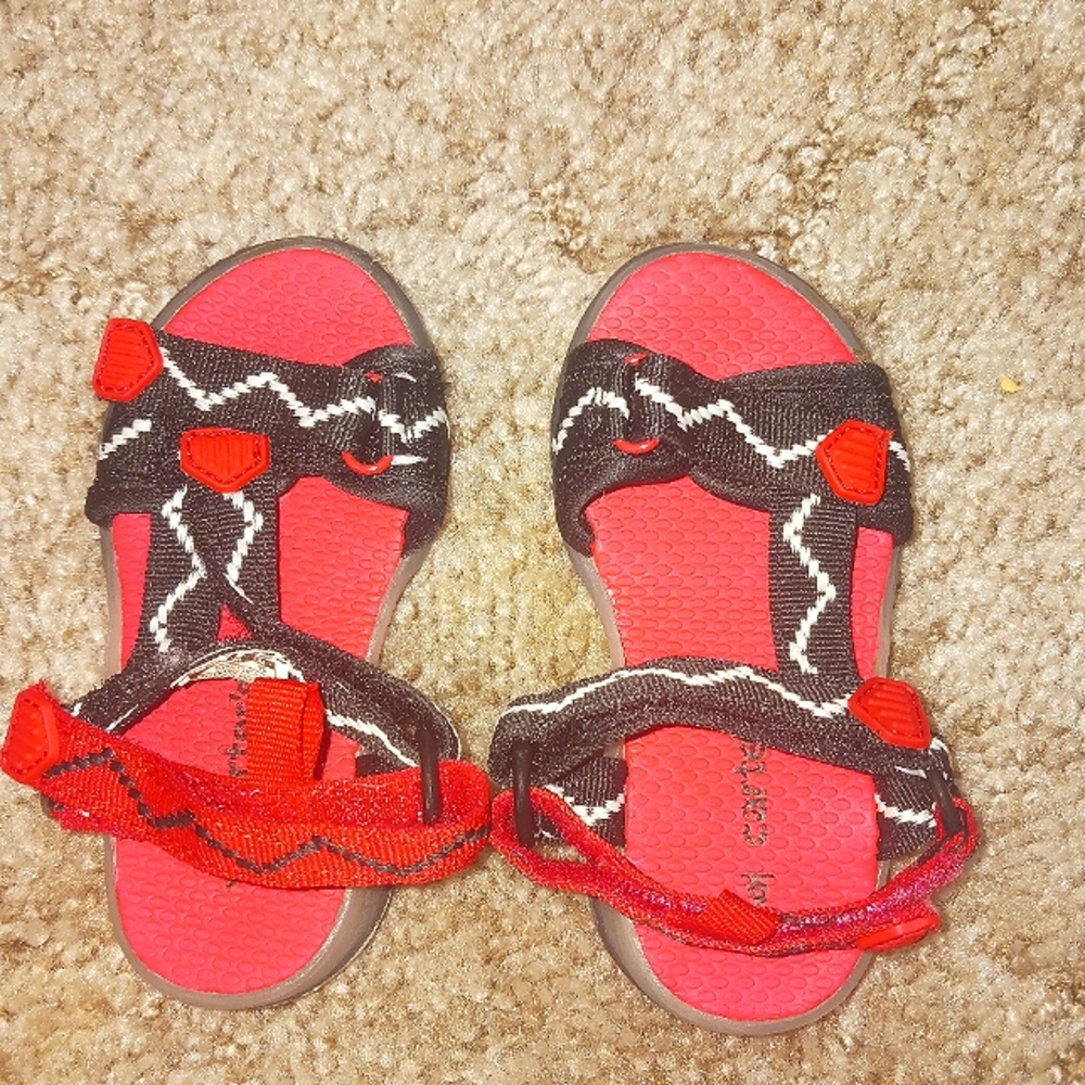 Carters toddler boys sandals size 6